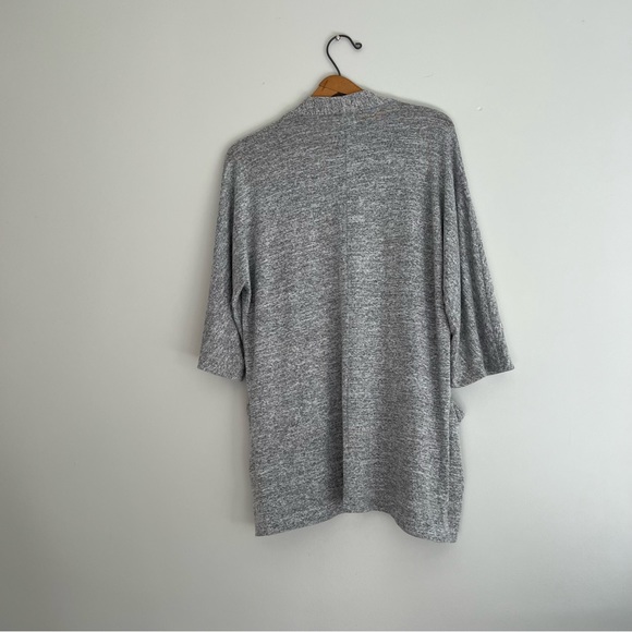 Aritzia Wilfred Free Zlata Grey Salt & Pepper Cardigan Size Small - Picture 5 of 5